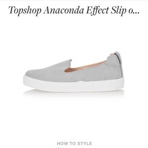 Top shop slip ons